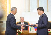 Тажикистан улстай хөдөө аж ахуй, хүнсний хангамжийн чиглэлээр хамтран ажиллах “Замын зураг”-т гарын үсэг зурлаа